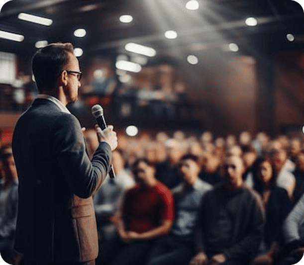 Team discussing trademarks